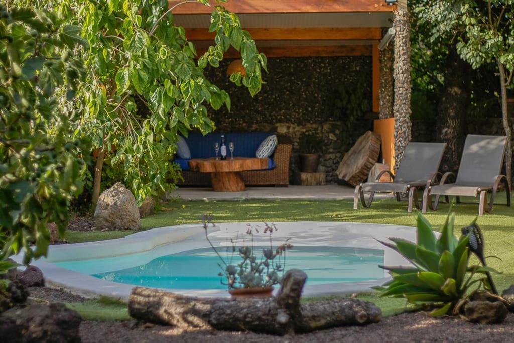 Los Matos, Canarian House In Valleseco エクステリア 写真